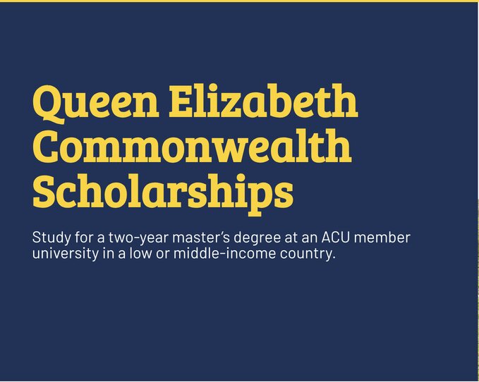 Queen Elizabeth Commonwealth Scholarships 2025: Fully Funded Opportunity for Global Change Makers